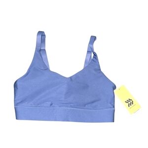 Women's All In Motion Blue Sports Bra, XS, Medium Support, NWT!!!